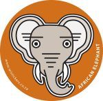 Elephant 2 Wistickers - Elephant