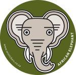 Elephant 1 Wistickers - Elephant