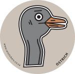 Ostrich Wistickers - Ostrich