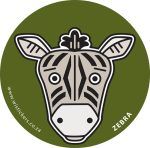 Zebra Wistickers -Zebra